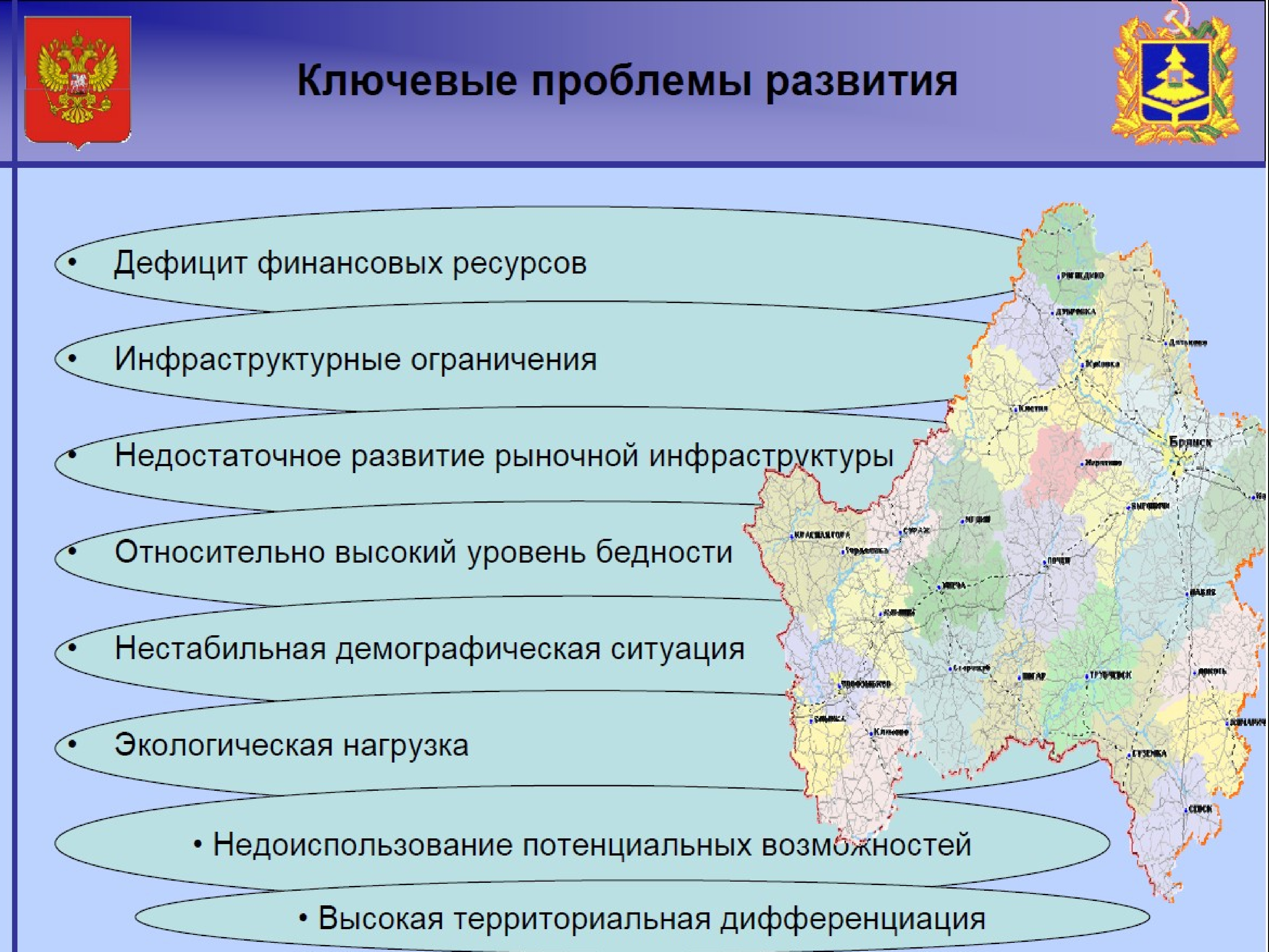 Региональные проекты брянской области