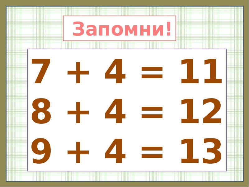 Сложение вида 5 презентация