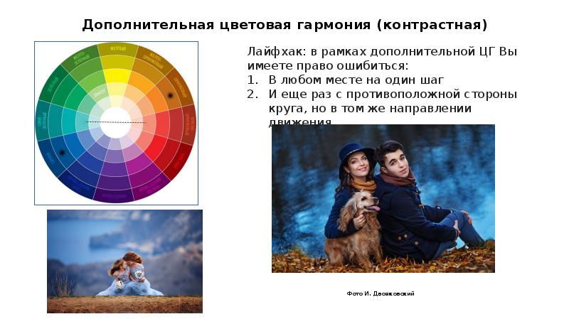 Колористика в фотографии