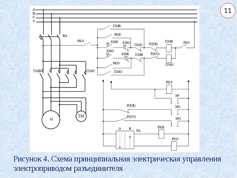 Привод пд 14 схема электрическая принципиальная