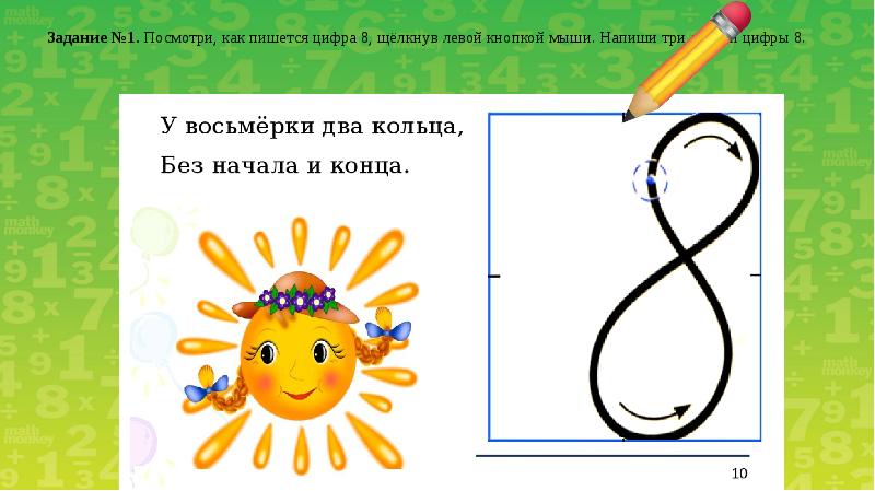 Конспект цифра. Восемь как пишется. Как пишут люди цифру 8. Подарок цифре 8 задание. С каким Счетным предметом связана цифра 8 проект.