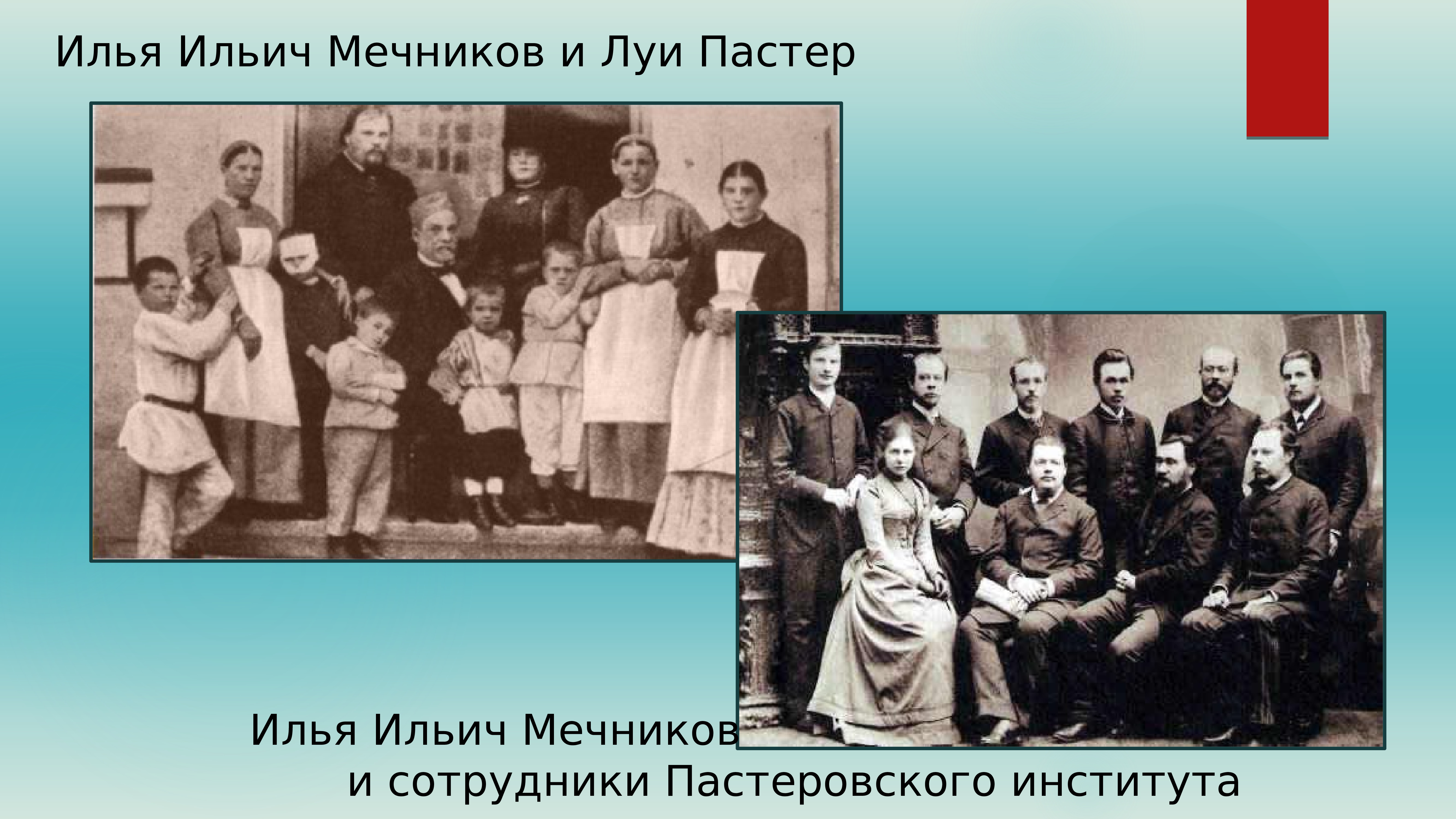 Мечников Илья Ильич семья