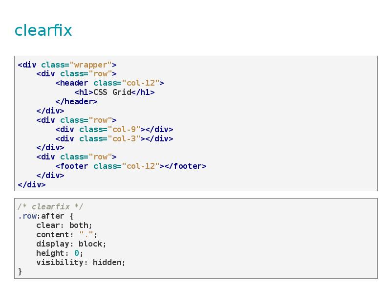 clearfix clearfix