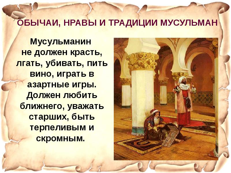 Ислам презентация 6 класс