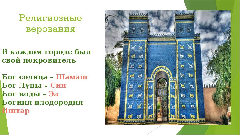 Религиозные верования Религиозные верования