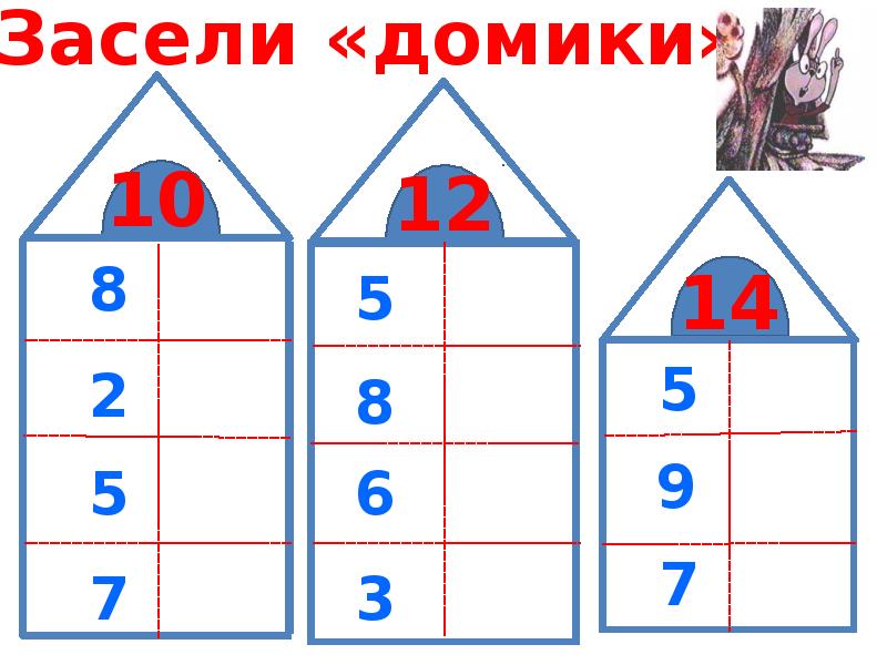 Нумерация 1 класс карточки. Числовые домики для дошкольников. Числовые домики до 20. Схема числовой домик. Числовые домики от 11 до 20.