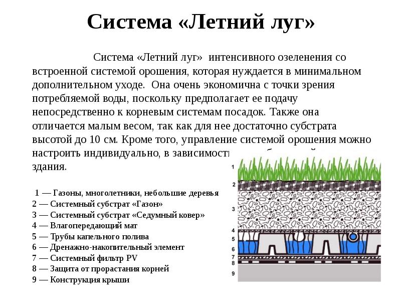 Система «Летний луг»        