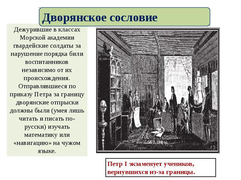 История россии 8 класс перемены в повседневной жизни российских сословий презентация