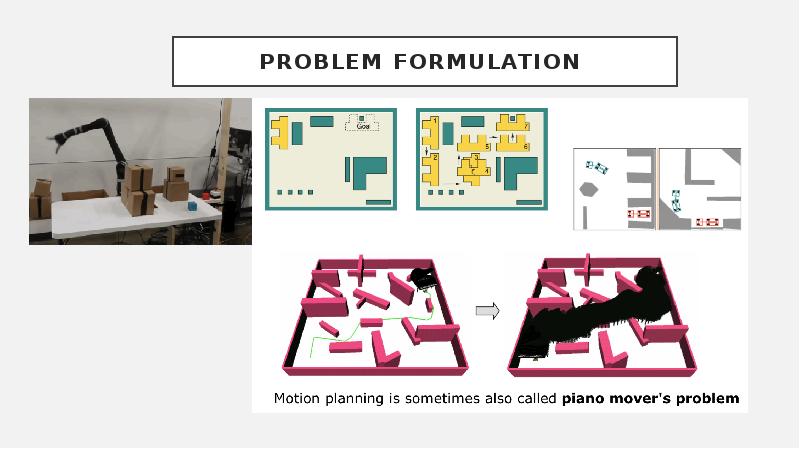 Problem Formulation Problem Formulation