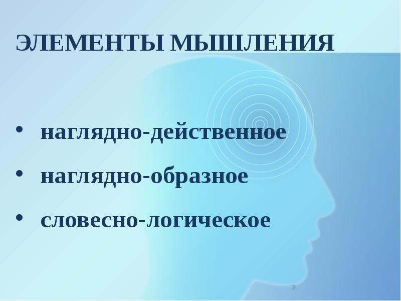 Уровни наглядно образного мышления