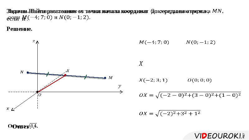 Простейшие координаты. Са2 простейшие задачи в координатах.