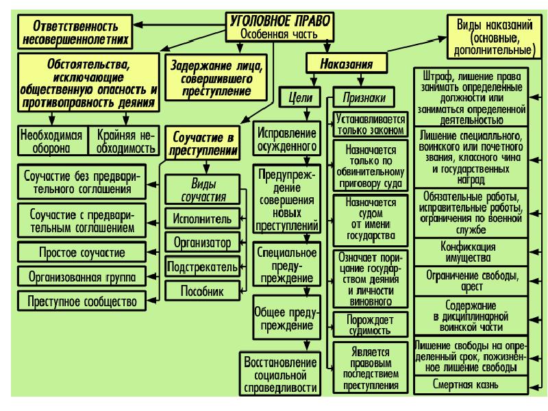 Уголовное право проект по обществознанию