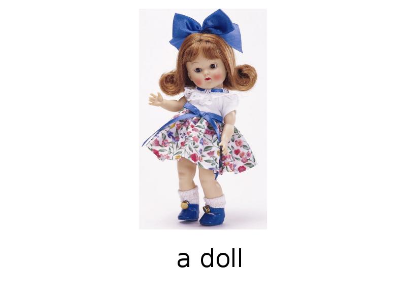 Doll картинка для детей на английском