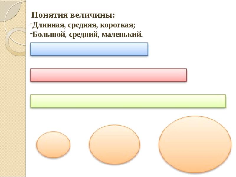 Презентация по фэмп в средней группе сравнение предметов по ширине и высоте