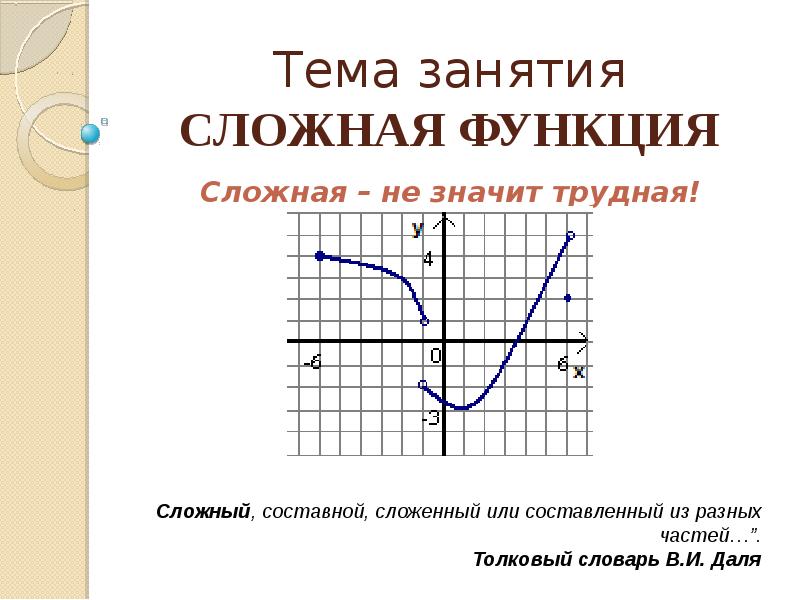 Функции для презентации