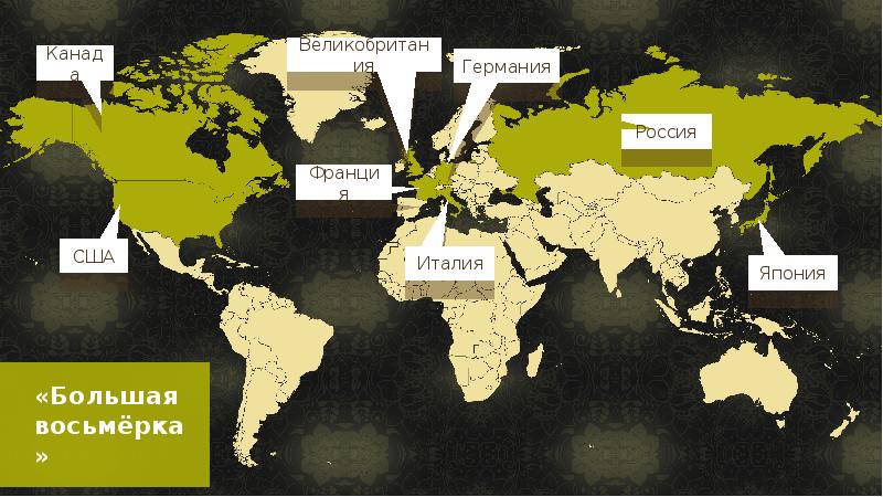 Геополитическое положение россии карта