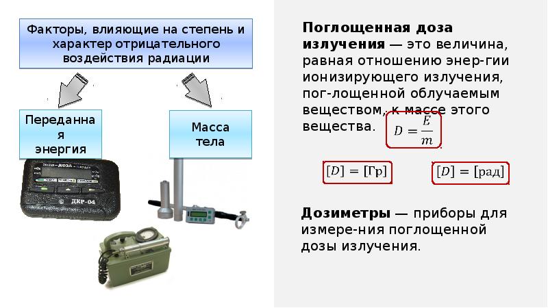 Дозиметрия физика 9 класс презентация