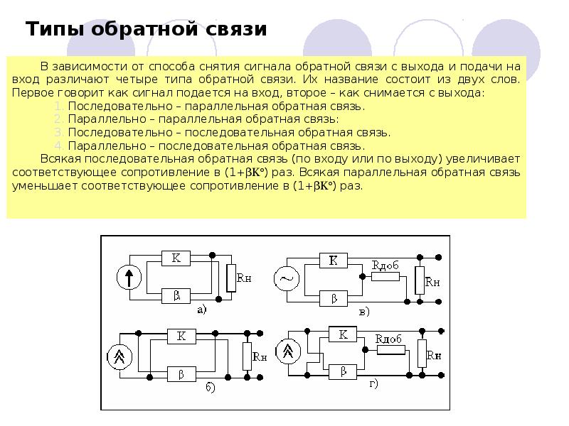 Усилители электрических сигналов презентация