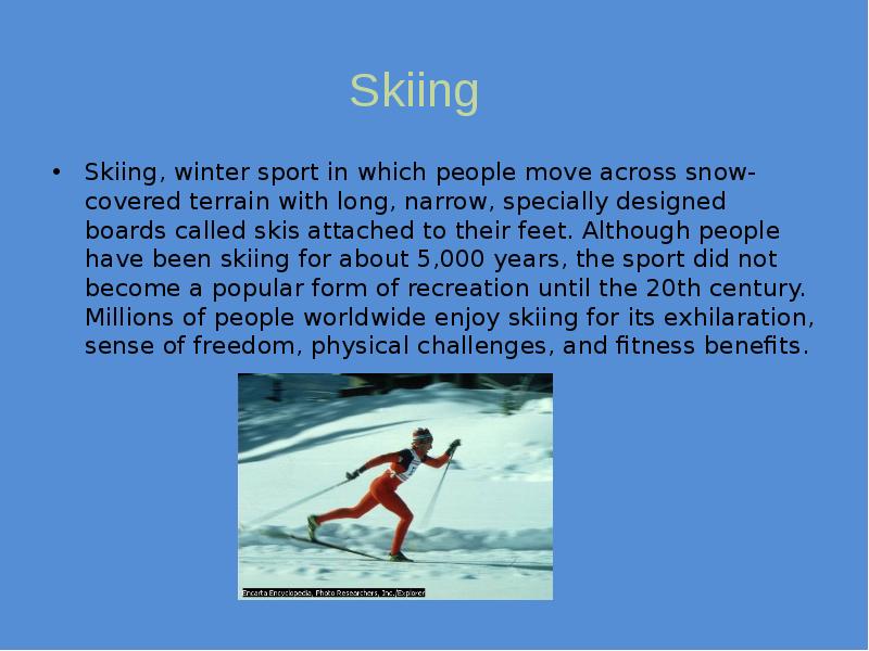 Skiing перевод с английского. Sport in our Life. Sport in our Life topic. Проект по английскому языку History of Sport. Sport in our Life текст.