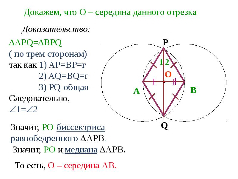 Установите соответствие между условием задачи на построение и чертежом