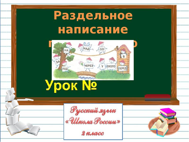 Раздельное написание предлогов с другими словами 5 класс презентация