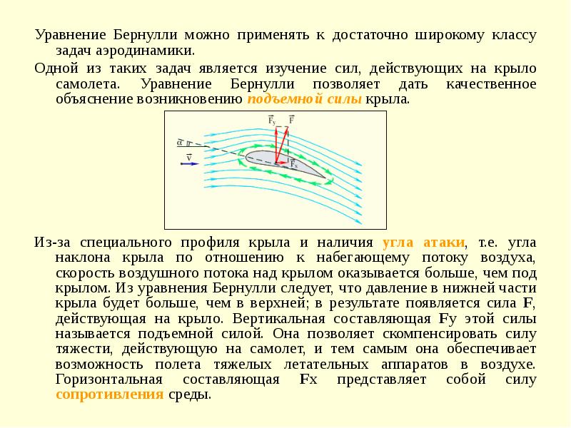 Проект на тему аэродинамика по физике