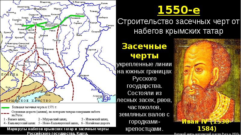 Иван 4 внешняя политика карта