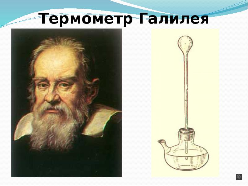 История термометра доклад по физике. Первый термоскоп Галилео Галилей. Термометр «Галилео Галилей». Галилео Галилей изобретения термометра. Термометр изобрёл Галилео Галилей в 1607 году..