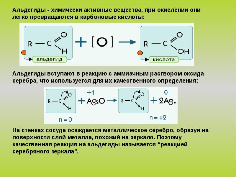 Презентация альдегиды 9 класс