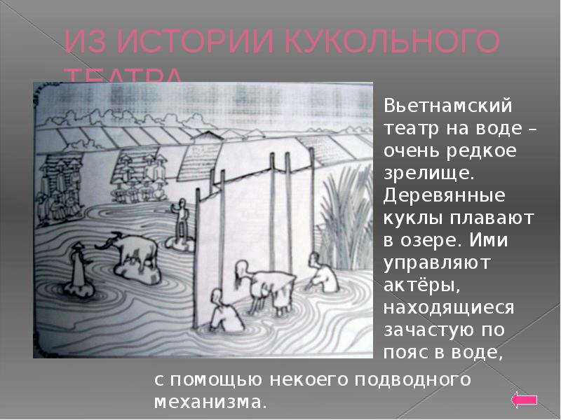 ИЗ ИСТОРИИ КУКОЛЬНОГО ТЕАТРА ИЗ ИСТОРИИ КУКОЛЬНОГО ТЕАТРА