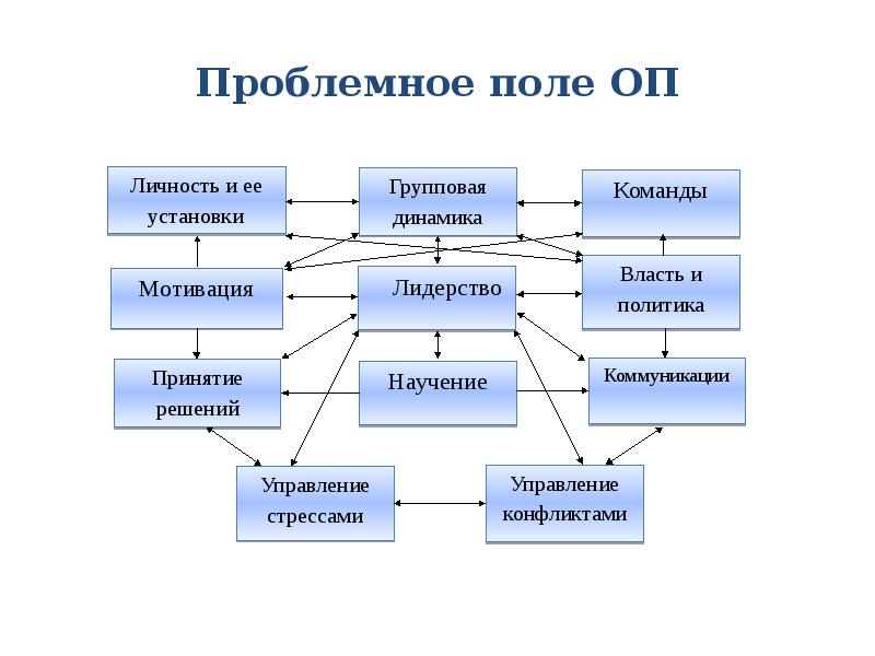 Проблемное поле проекта это