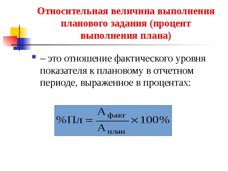 Связь относительных показателей