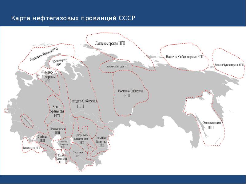 Контурные карты месторождение нефти