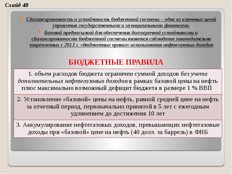 Бюджетное устройство рф презентация