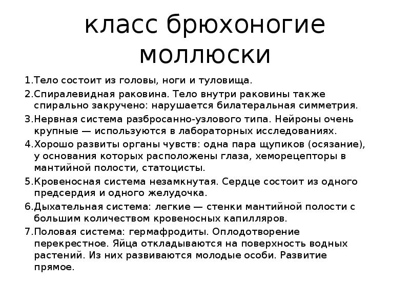 класс брюхоногие моллюски
Тело состоит из головы, ноги и туловища.
Спиралевидная класс брюхоногие моллюски
Тело состоит из головы, ноги и туловища.
Спиралевидная