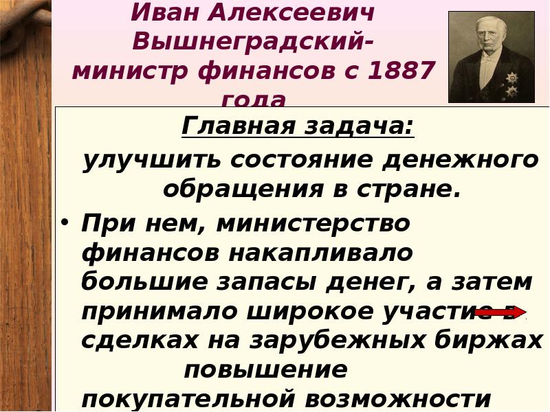 Иван алексеевич вышнеградский презентация