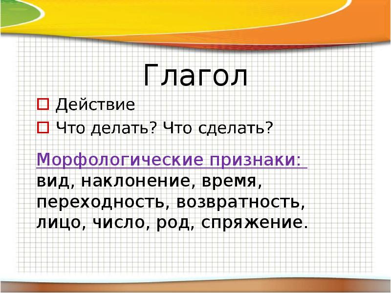 Презентация по теме морфология