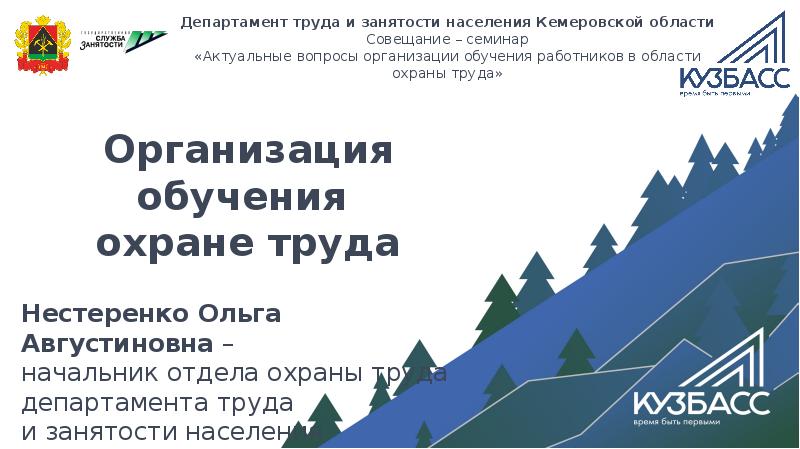 Портал занятости населения кемеровской. Департамент труда и занятости населения Кемеровской области. Занятость населения Кемеровской области. Организация подготовки населения Кемеровской области. Кемеровская область оценка занятости населения.