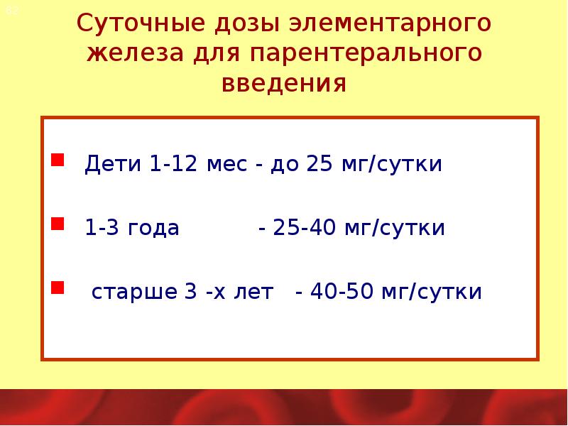 Анемиялық синдром презентация