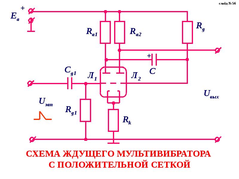 Презентация на тему мультивибратор