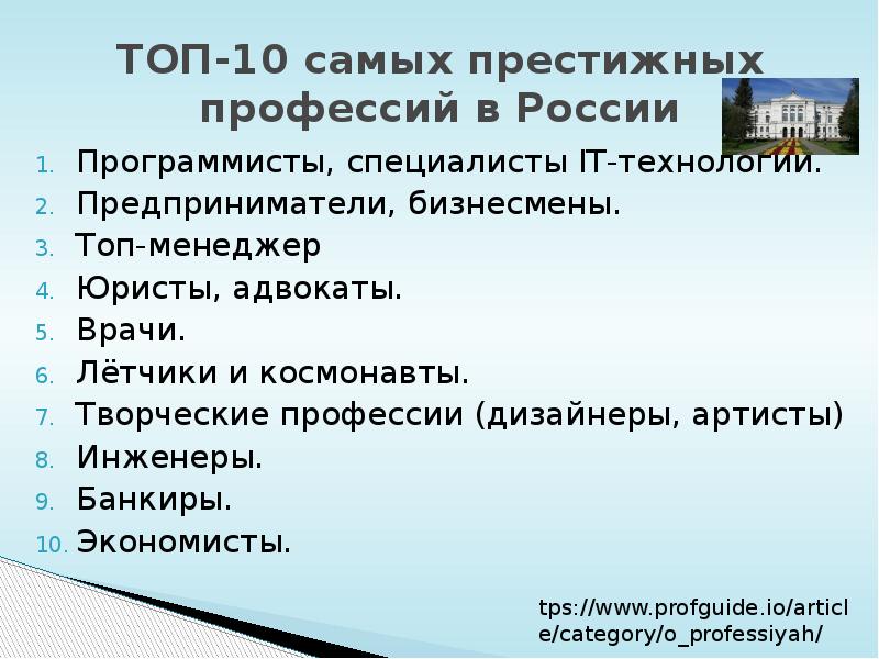 Престижно ли быть предпринимателем сегодня в россии проект