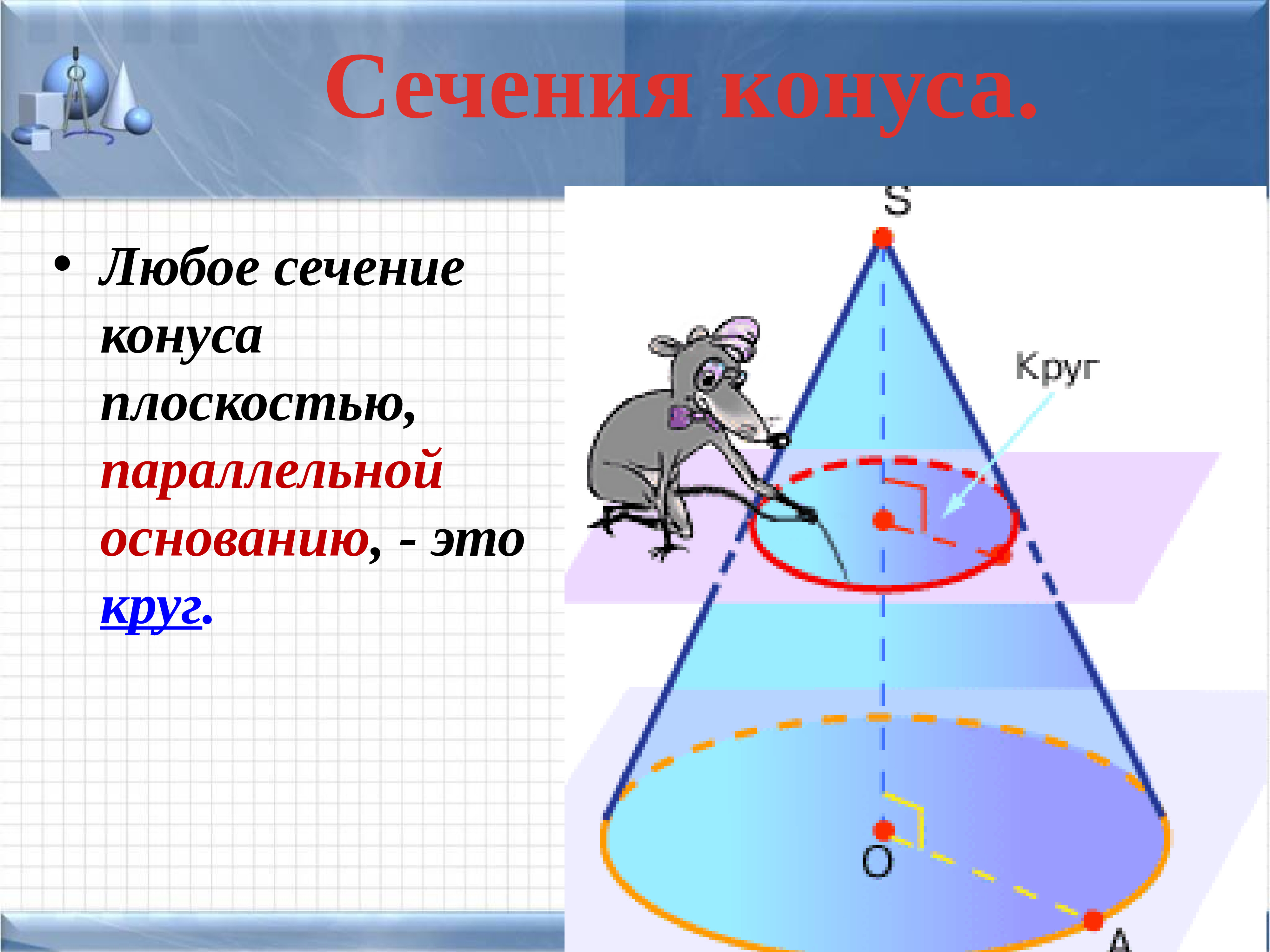 Презентация про конус