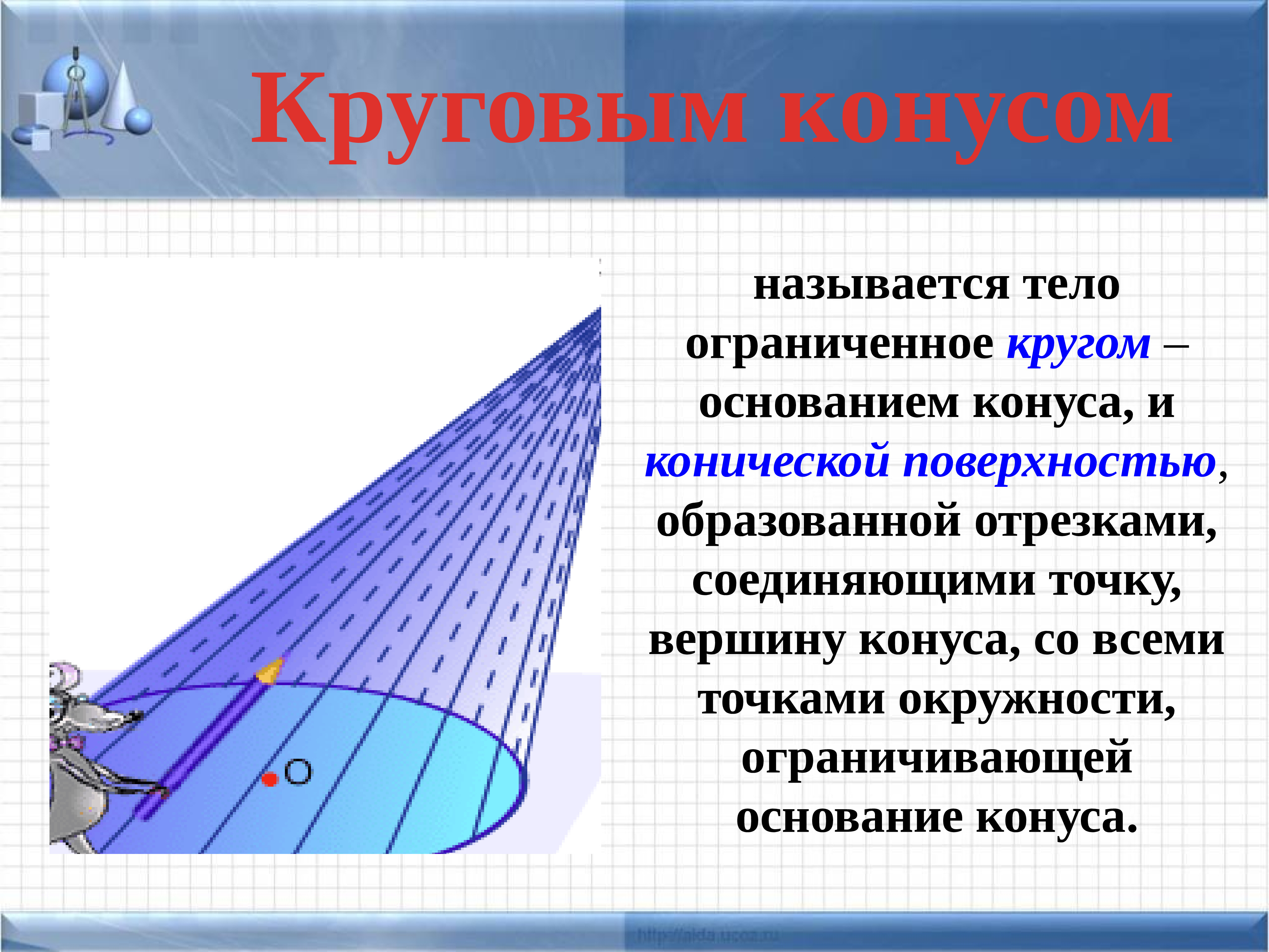 Презентация по конусу