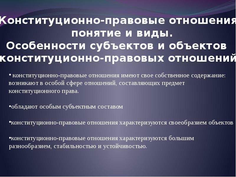 Презентация конституционное право как отрасль права