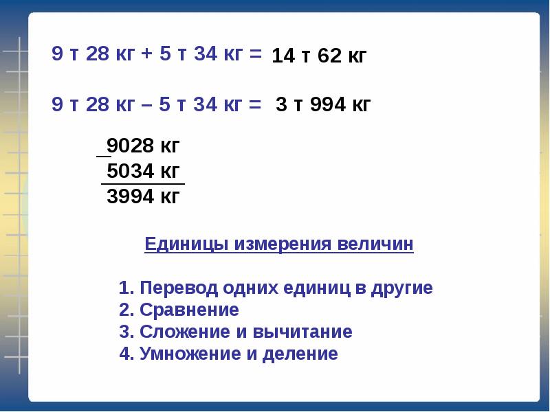 Деление величины на число 4 класс перспектива презентация