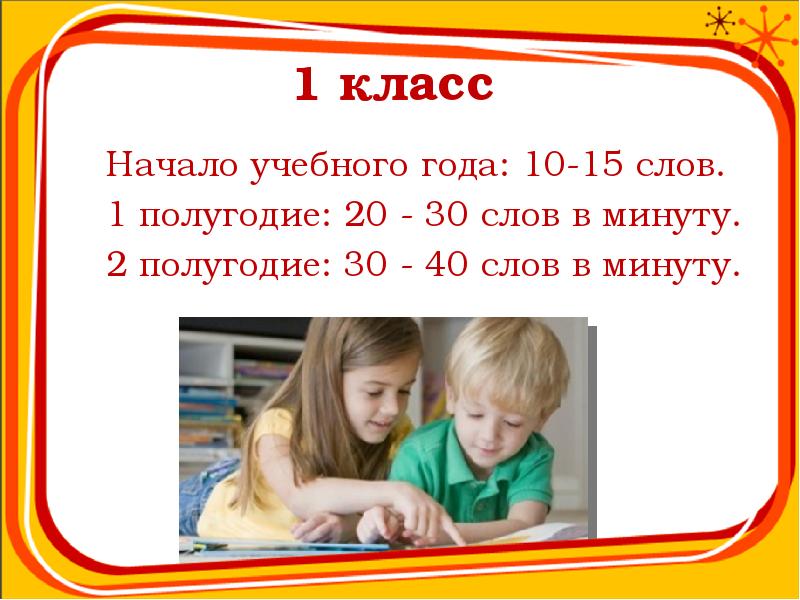 12 40 словами. Во 2 полугодии 30 40 слов.