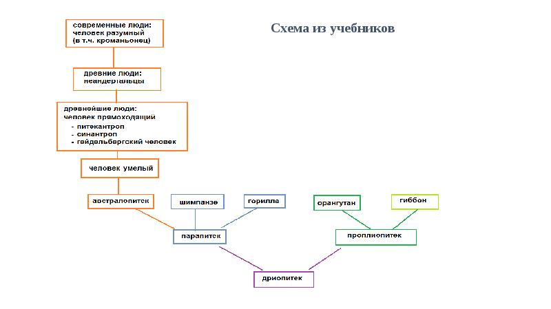 Схема в учебнике