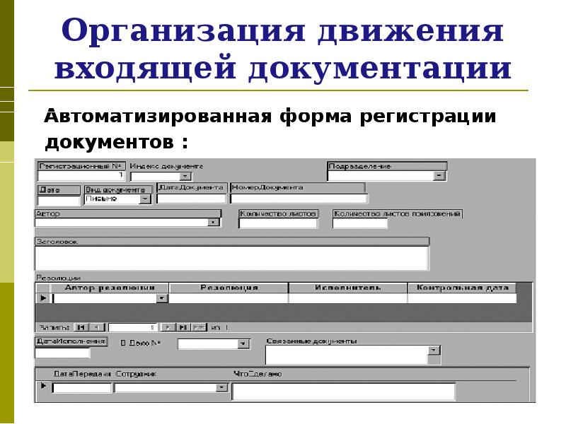 Организации входящие. Автоматизированная форма регистрации. Автоматизированная регистрация документов. Формы регистрации документов. Электронная форма регистрации.