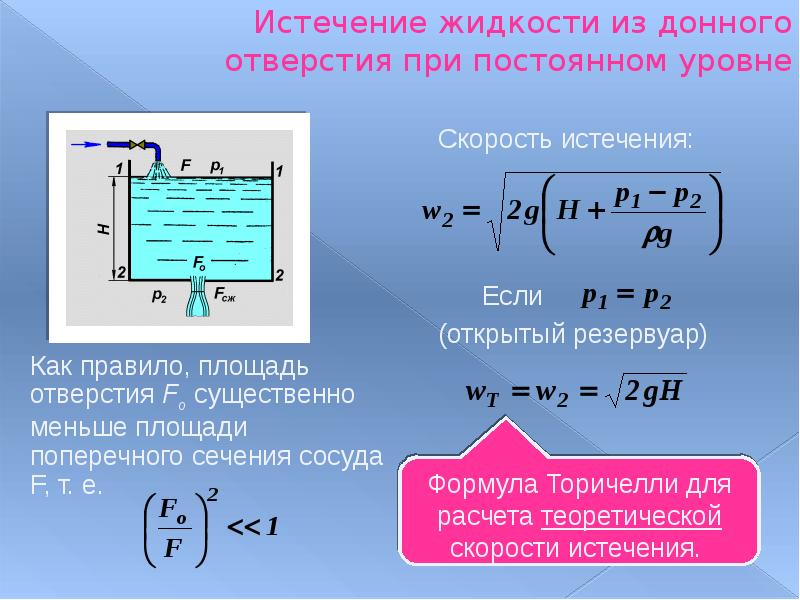 Презентация по гидравлике