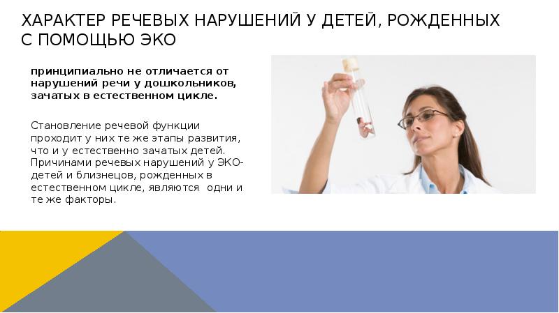 характер речевых нарушений у детей, рожденных с помощью ЭКО
принципиально характер речевых нарушений у детей, рожденных с помощью ЭКО
принципиально